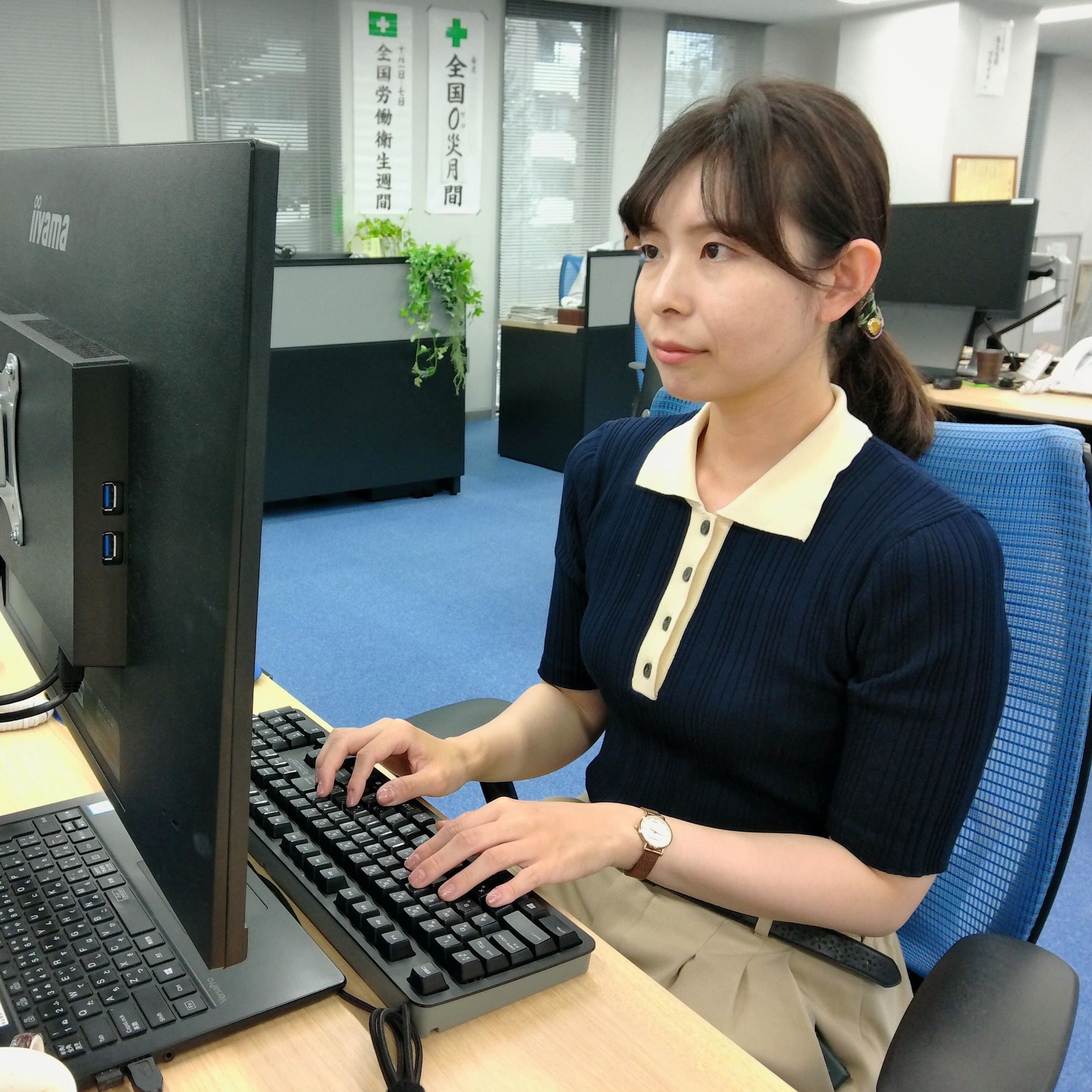 職員紹介７人目写真